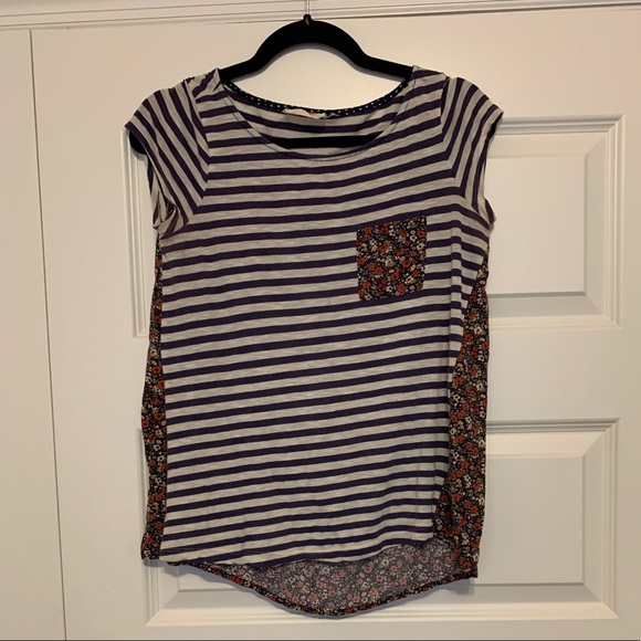 Anthropologie Paper Locket Backstory tee XS - Picture 2 of 4